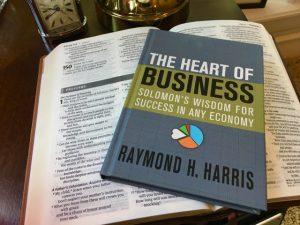 A cover of the book called The Heart of Business - Solomon’s Wisdom for Success in Any Economy